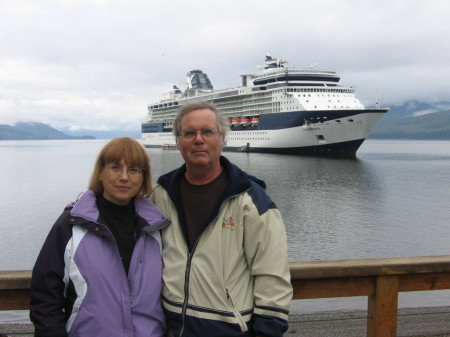 Barbara and Chas in Alaska 2007