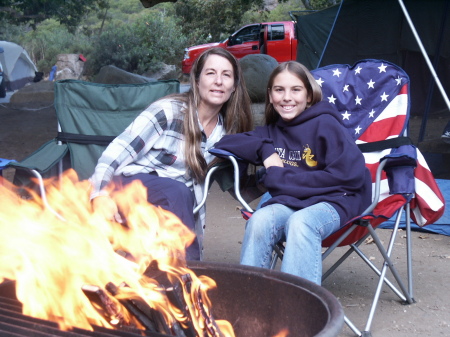 Camping at the beach