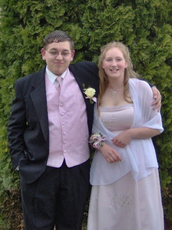 My handsome son, Tristan at his jr. Prom-2008