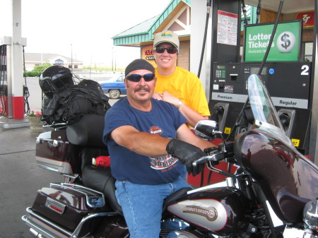 Vacation 07, heading to British Columbia and Alaska on our Harley