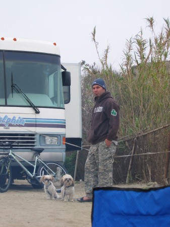 Camping at Camp Pendleton