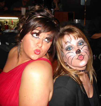 My Daughter Jessica and I on Halloween 2007
