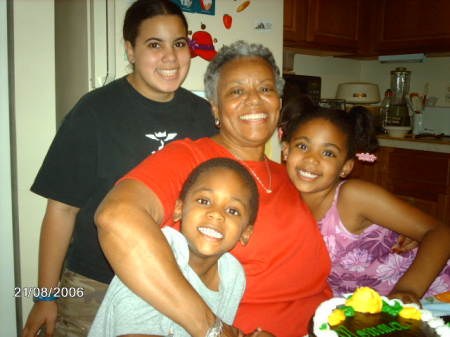Momma & my 3 children (Aug 2006)