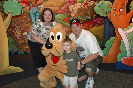 Our family meets Pluto.