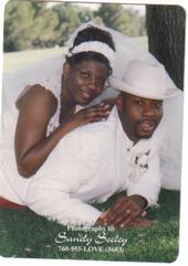 Wedding pic at Green Tree Inn 7/21/01