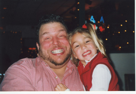 Larry and niece Summer--December 2000