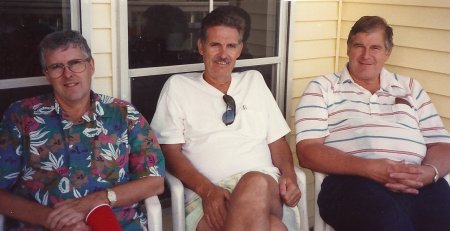 Brian Mack and George Galveston Reunion 1991