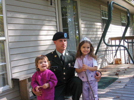 Son Kevin w/daughters Abby & Allison