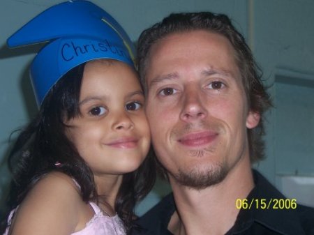 Christina & Daddy At Graduation