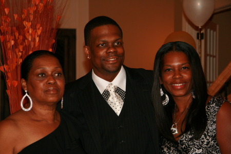 My Mom, brother Jason and myself