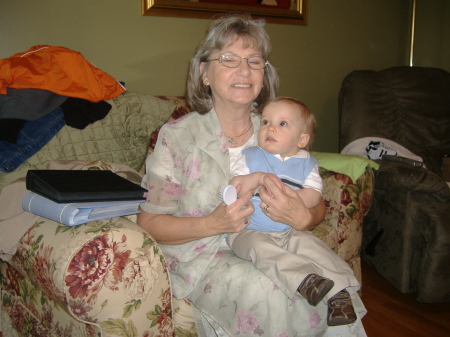 Me with my grandson, Nick