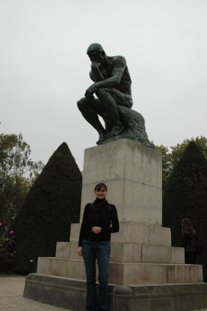 Rodin's "Thinker"