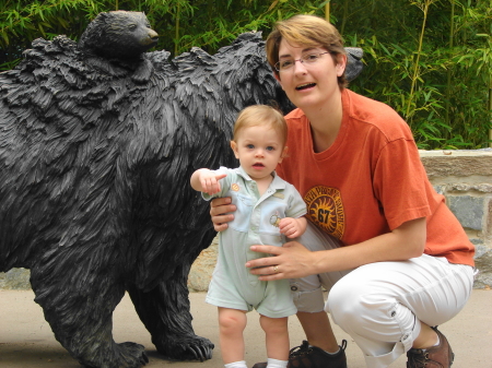 Me & Seamus at the National Zoo in DC, 2007