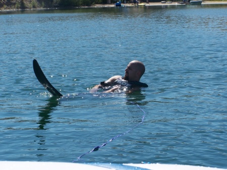 Skiing at Lake Havasu