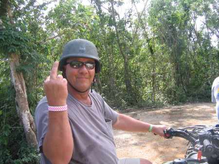 me quadding in mexican jungle