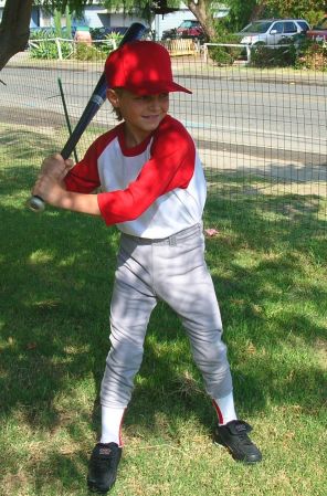 My son the baseball all star