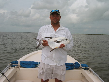Mike fishing in belize