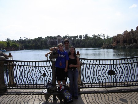 My Family at Universal Studios-2005