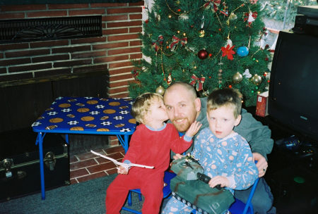 Jay, Joseph, Logan - Christmas 2004