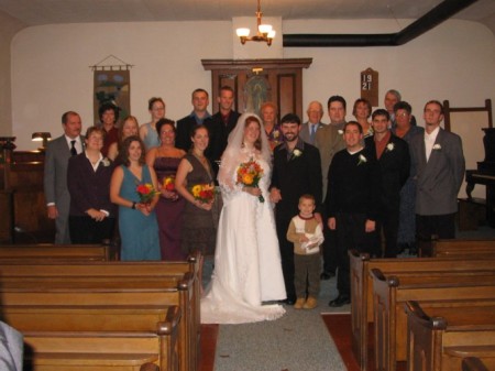 wedding group photo