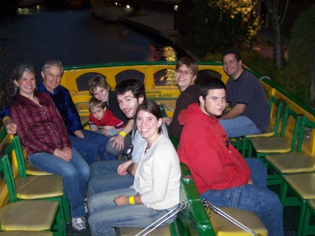 Family - 11.11.07 - OKC riverwalk boat