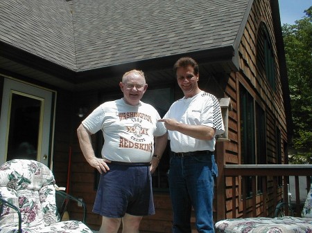 In Virginia - with my brother-in-law Mike - photo taken May 15, 2004