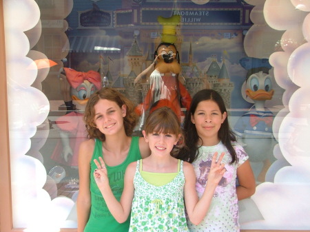 Girls at Disneyland