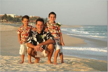 The boys and I in Cabo 2005