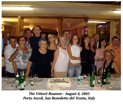 Vittorii Reunion in San Benedetto, Italy - July 2005