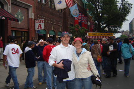 Red Sox game at Fenway