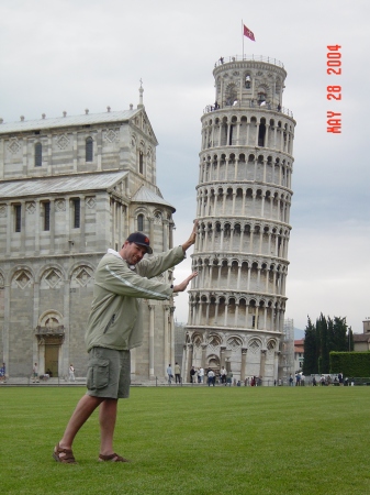 Leaning in Pisa