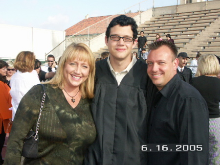 My Sons Graduation at HBHS on June 16th, 2005