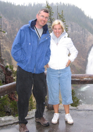 Dan & me in Yellowstone, 2004