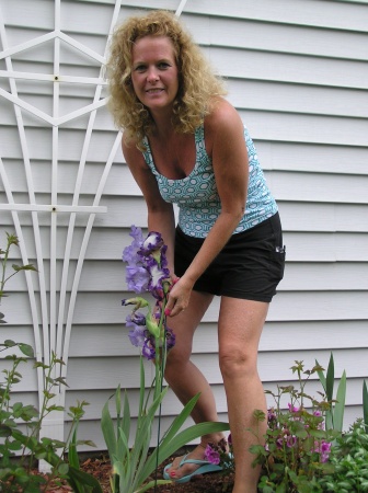 Nancy and her Iris