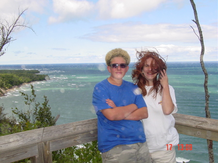 Luke and Laura Lake Superior August 2007