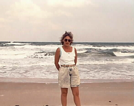 at the beach, Florida 2004