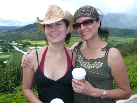 Sustaita Sisters in Kuai, Hawaii