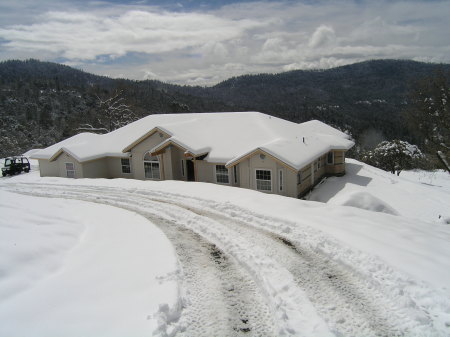 Our Home we are building in the Sierra Mountains