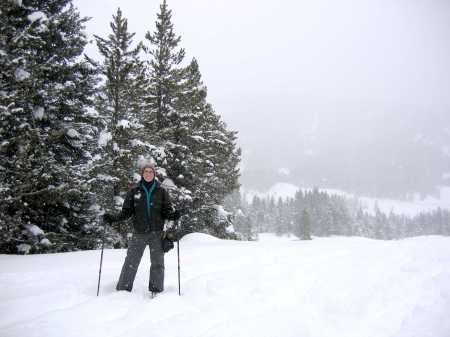 Snowshoeing in Copper Mountain, CO