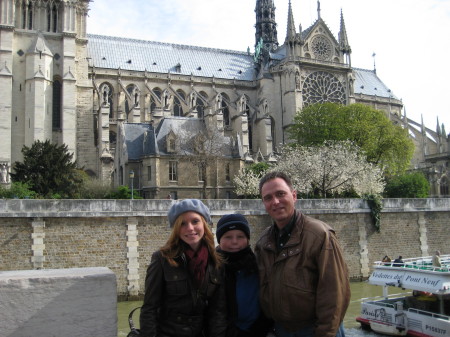 Alie Austin and Mike in Paris