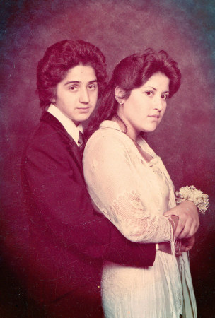 JUNIOR PROM 1977 WITH MARIA GONZALEZ