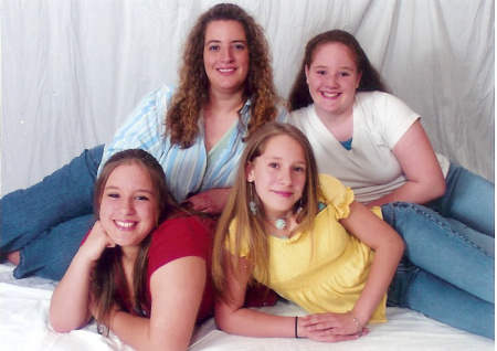 Me and my daughters- April 2005
