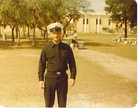 Billy in uniform