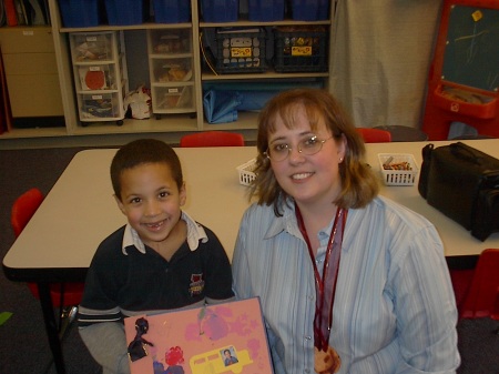 Mother's Day at school with Trey