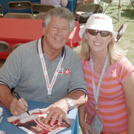 Mario Andretti and My Wife