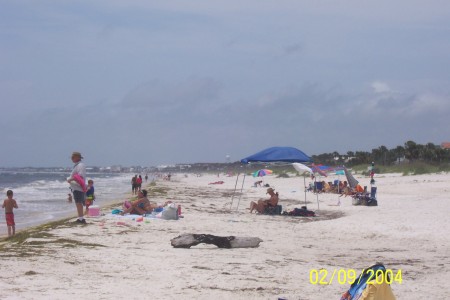 Char Bushor's album, Last day at beach b4 oil comes ashore