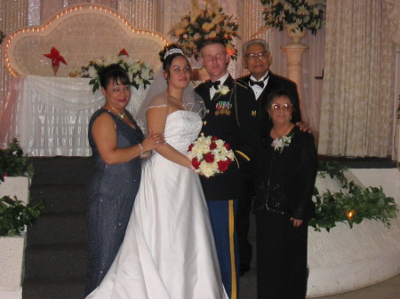 Daughter's Wedding Date  1/10/04