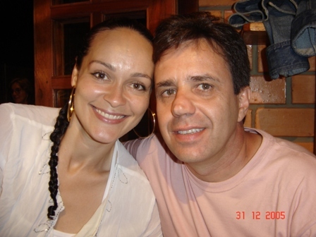 My wife and I - Xmas 2005