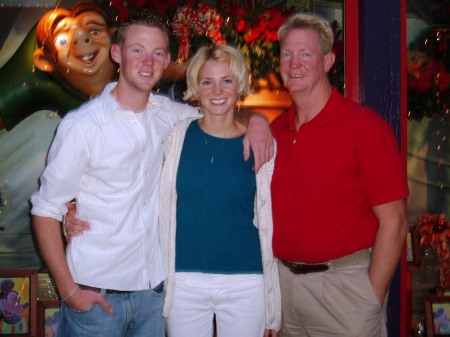 Jim, Laura and Deej at Downtown Disney