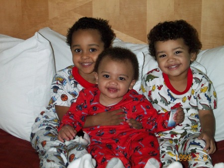 My 3 boys Micahel, George, Donovan